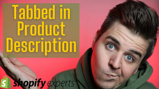 Shopify Product Description Tabs: 5 easy steps to create your own collapsable descriptions