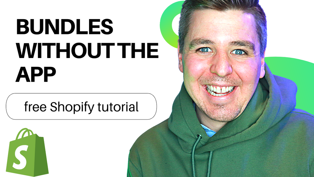 Create Product Bundles Without The App - 2022 Easy Shopify Tutorial!
