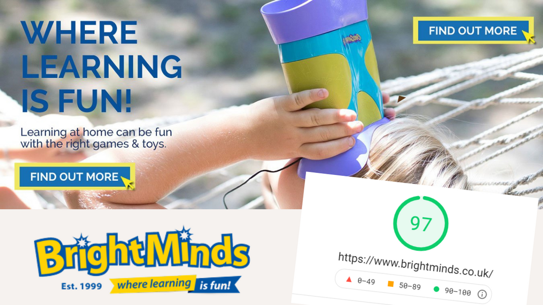 BrightMinds Mobile Speed Score Went From 3 to 70 In A Week, Here's How
