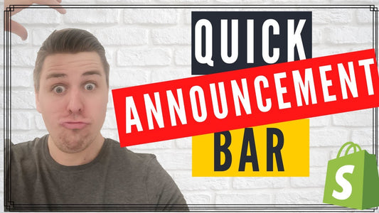 Customize Your Announcement Bar: Quick Announcement Bar Shopify App Review and Tutorial